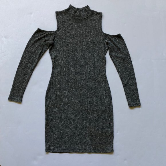 Charoltte Russe Cold Shoulder Dress Size Large - Picture 1 of 6